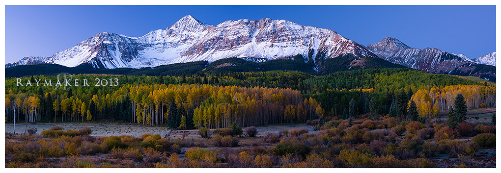 Dawn at Wilson Peak