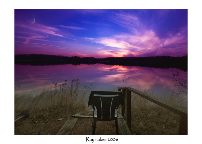 Sunset at the Cabin