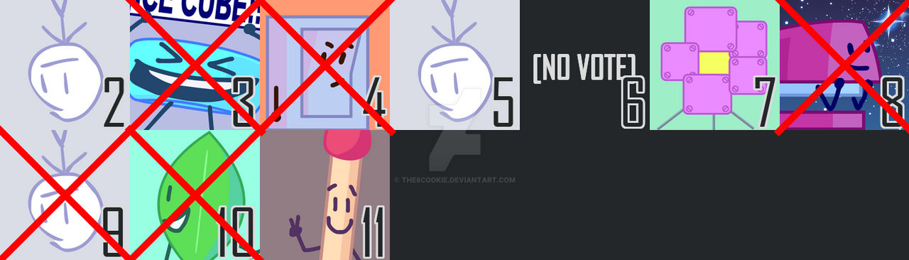 Bfb Remote Vote Who did I vote for in BFB? by The8Cookie on DeviantArt