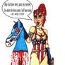 Lady Liberty on Civil War