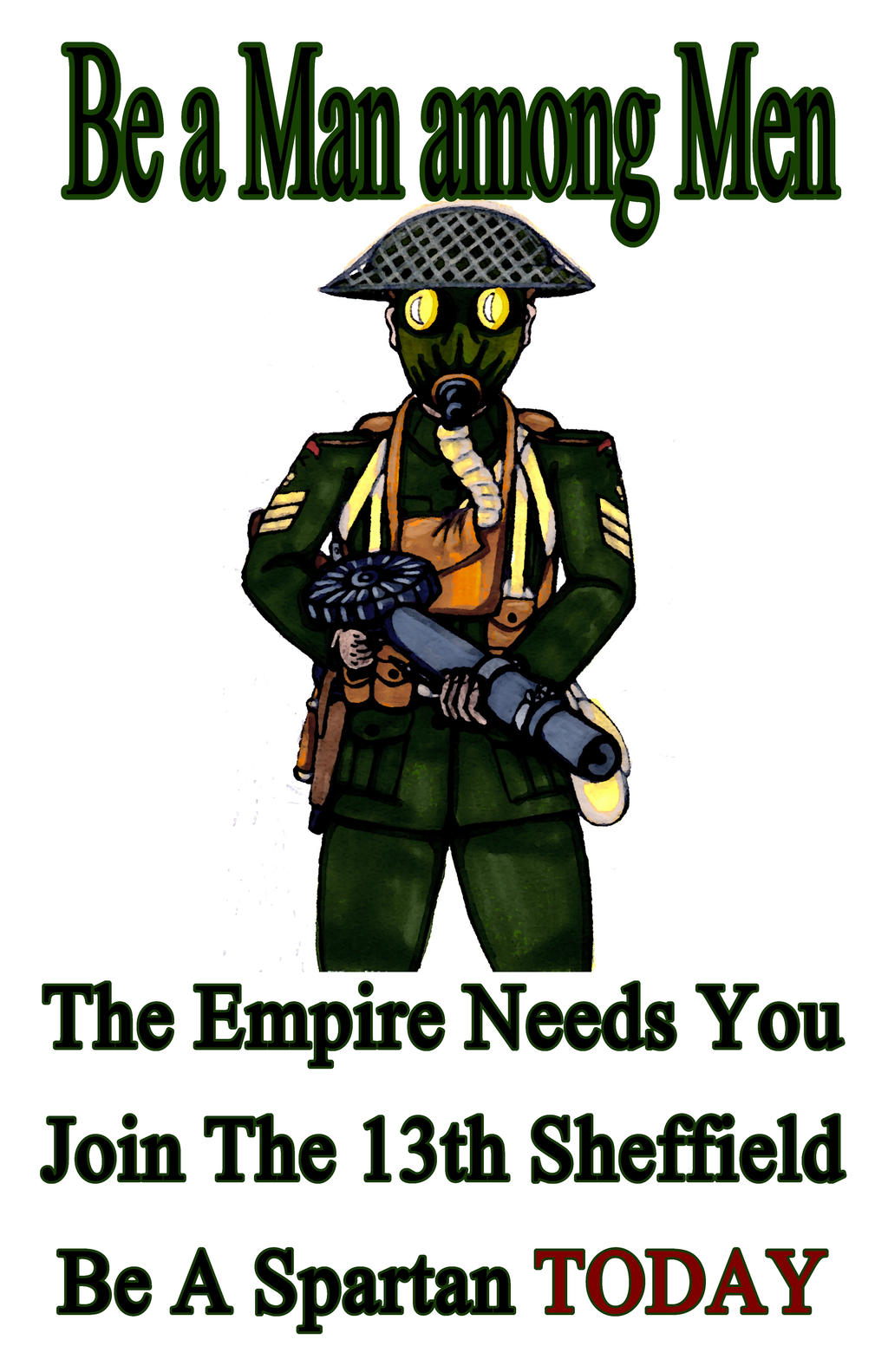 Master Seargent Poster Design by Captain-Torr on DeviantArt