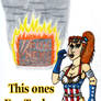 Lady Liberty Message to Fox