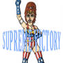 Lady Liberty Victory Pose