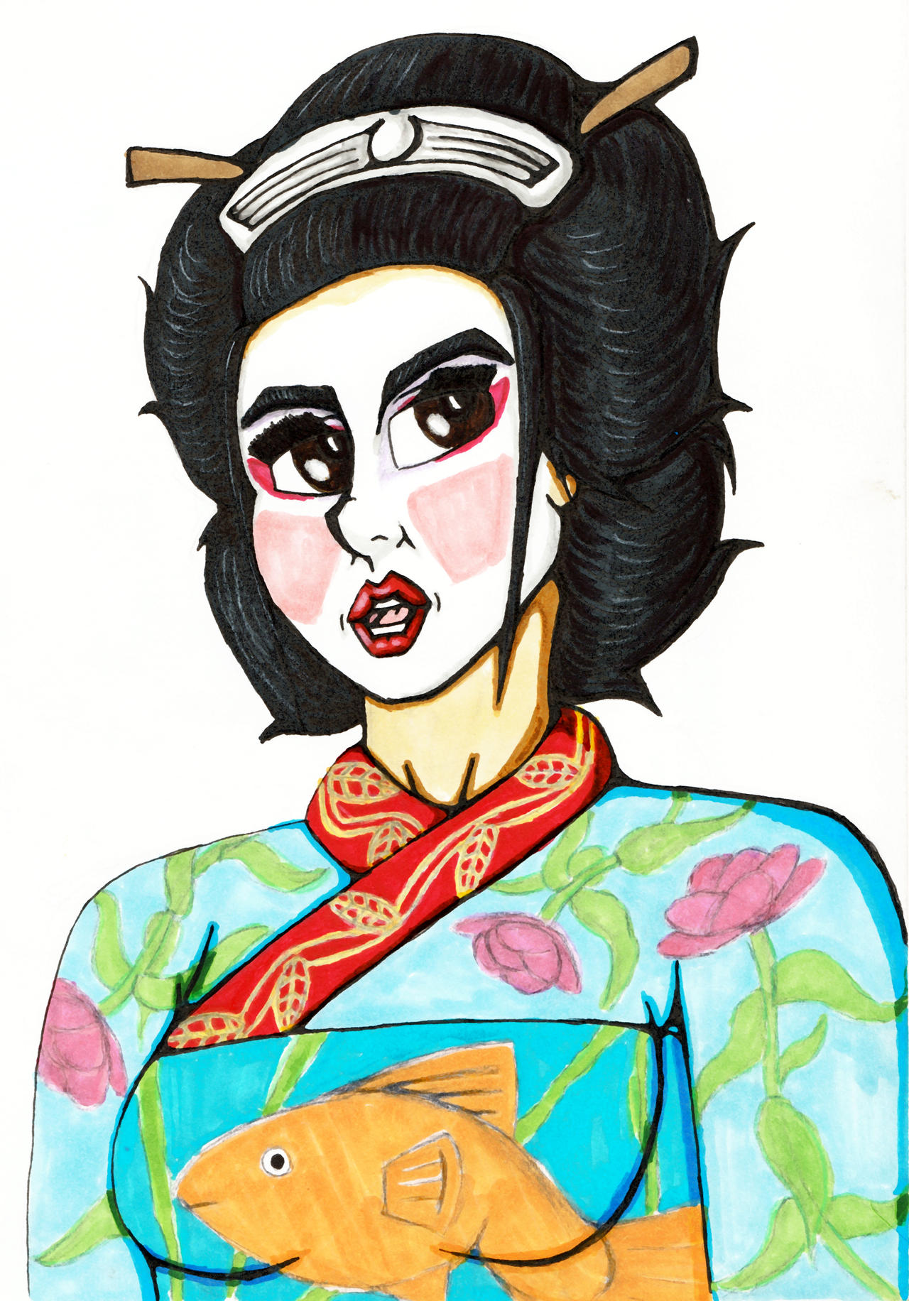 Geisha Portrait