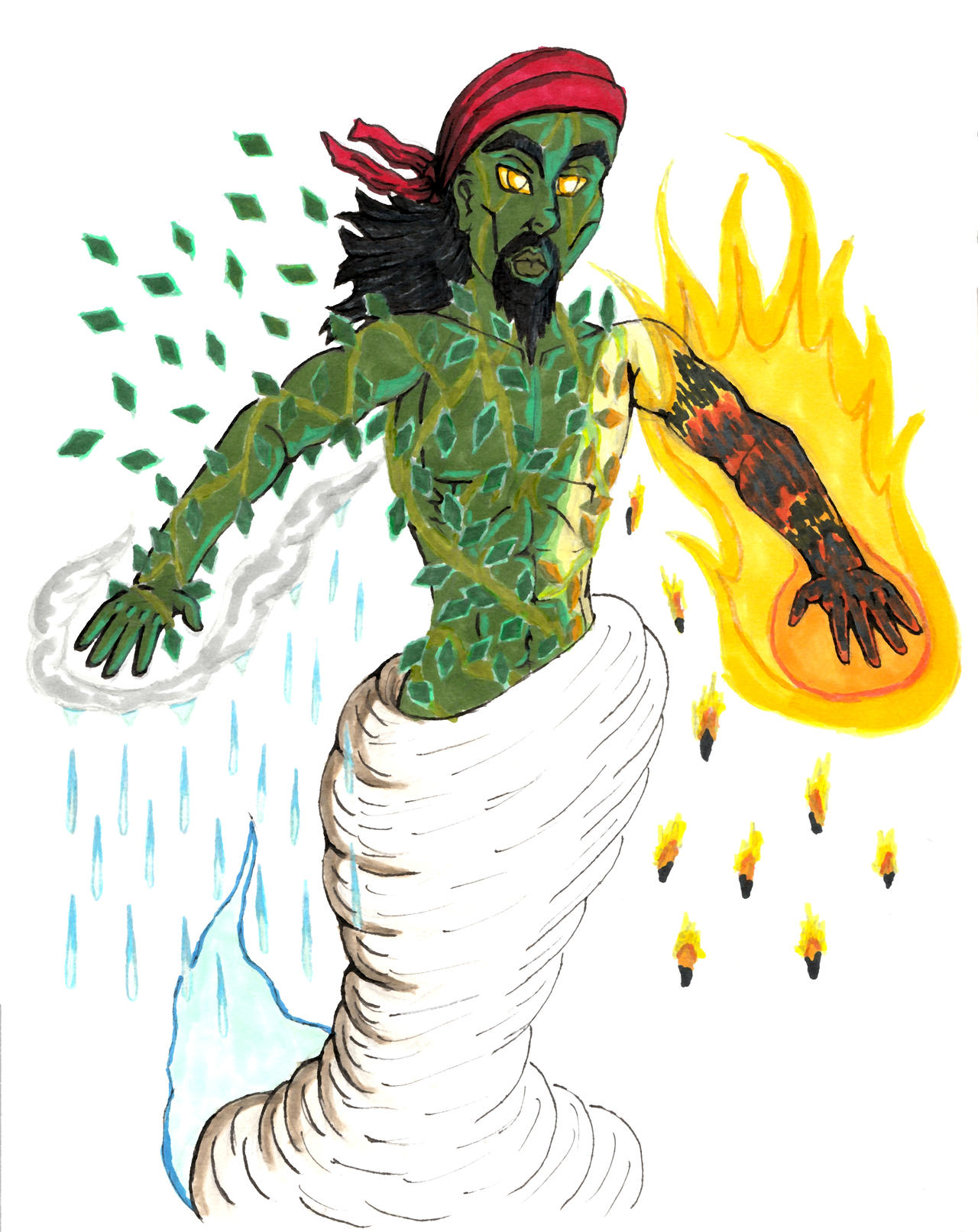 Draw Stream Solo Ep 4 MJ Elemental Man