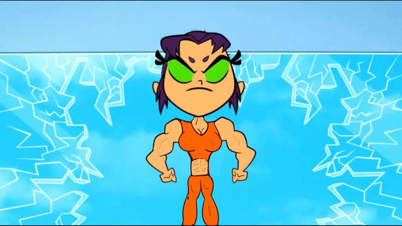 Buff Edit Deviantart STARFIRE buff { edit } by Adreber on DeviantArt