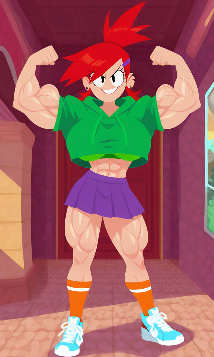 Muscle Franmie Ritualist Deviantart Frankie Muscular by Adreber on DeviantArt
