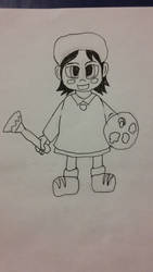 Adeleine Ink Sketch