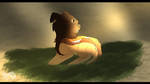 WoLF: Sunchild by EbonyShadowCat