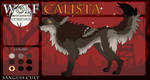 WoLF || Calista || Kinder by EbonyShadowCat