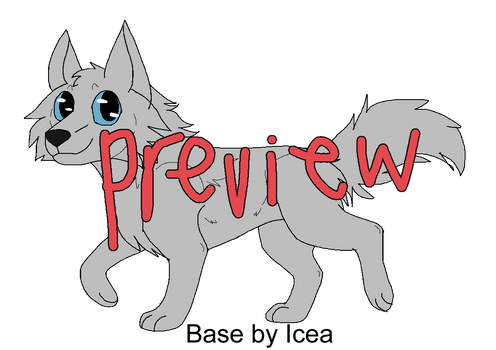 Chibi Wolf Base
