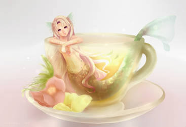 Tea Cup Mermaid