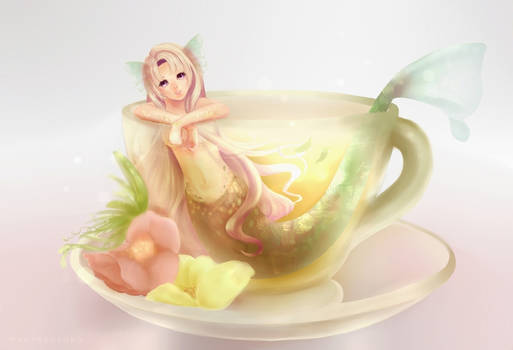 Tea Cup Mermaid