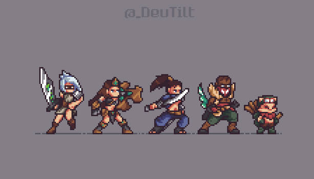 League of Legends - Pixel Art