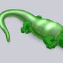 Inflato-plushie gator