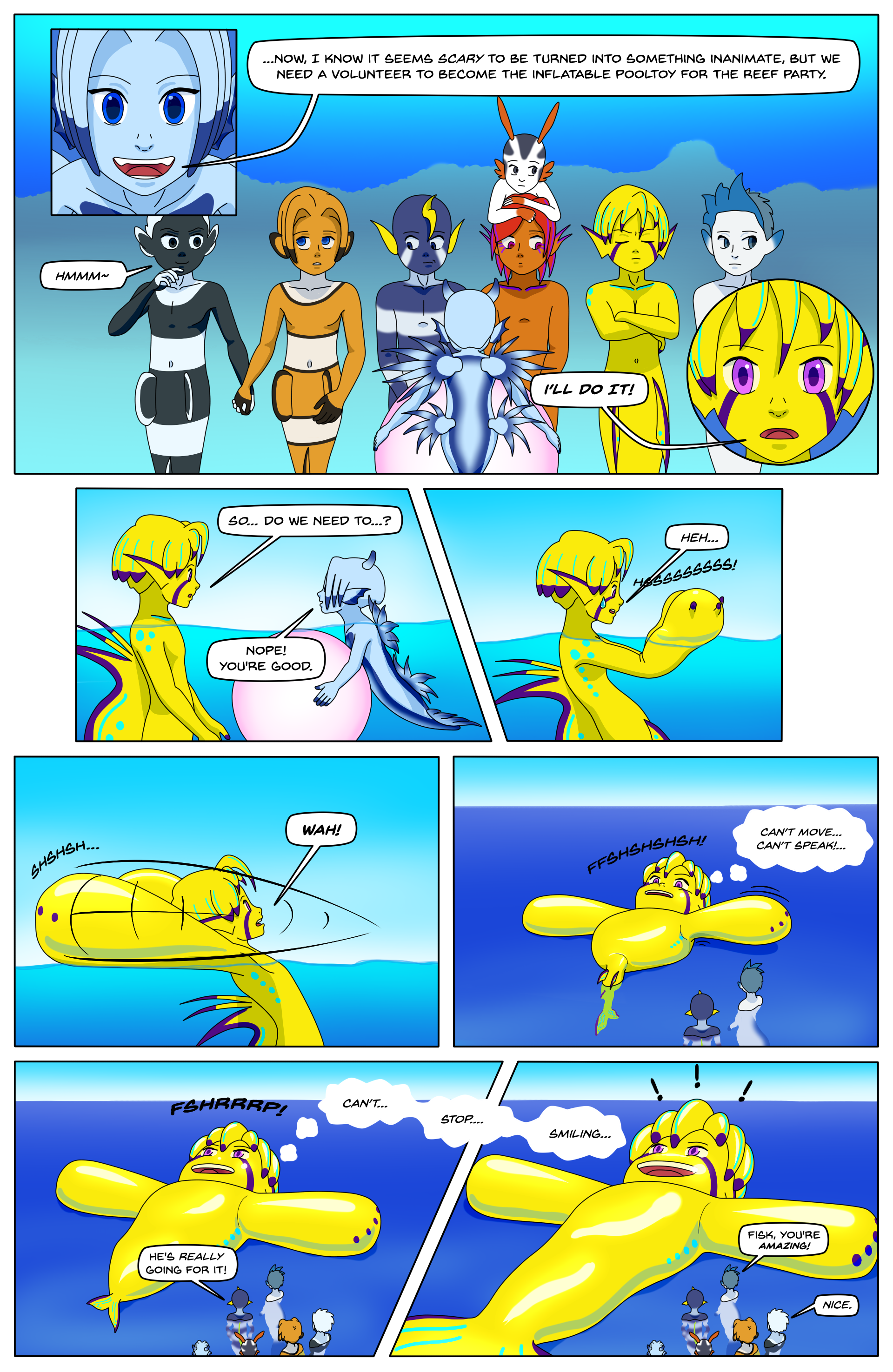 Fish Inflation Fish Food: Inflation Party Part 1 by DonPretzel on DeviantArt