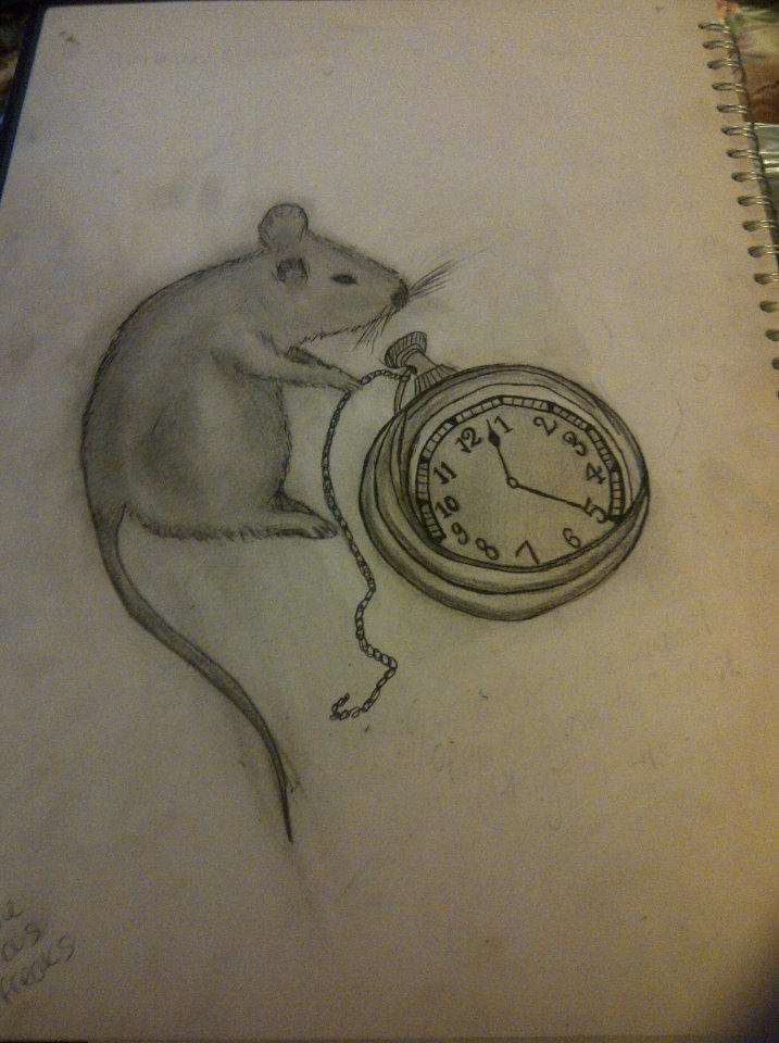 The mouse and the clock by LissybeeS on DeviantArt