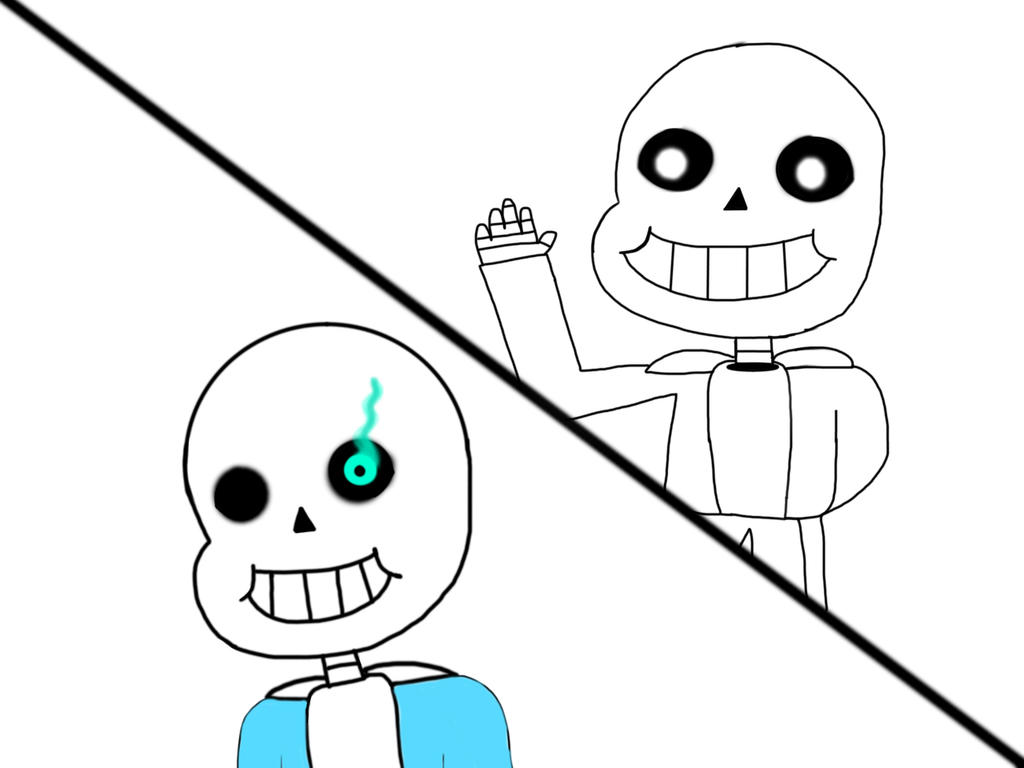 Normal Sans Sans normal and sans using magic by Boomer237utube on DeviantArt