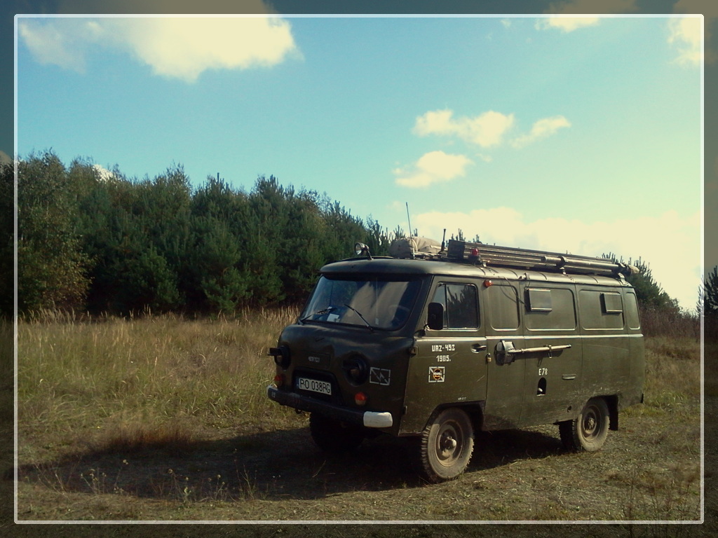 A wild UAZ appears