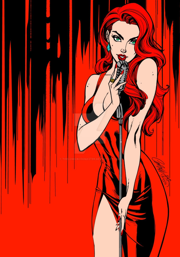 Ravishing Red By J. Scott Campbell (Colored)