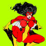 Spider Woman by MC Wyman (Colored)