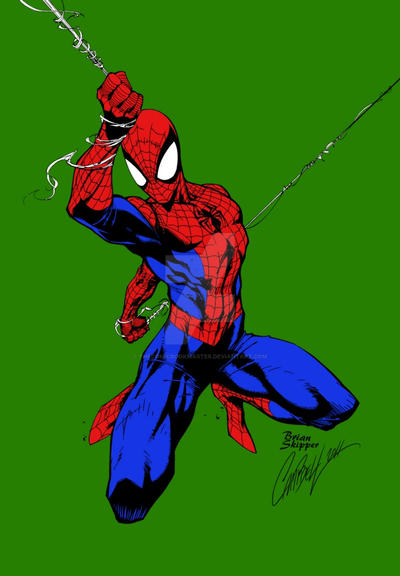 Ultimate Spider-Man by J. Scott Campbell (Colored)