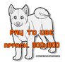 Shiba Inu Puppy LINEART [160pts] [TELL IF YOU BUY]