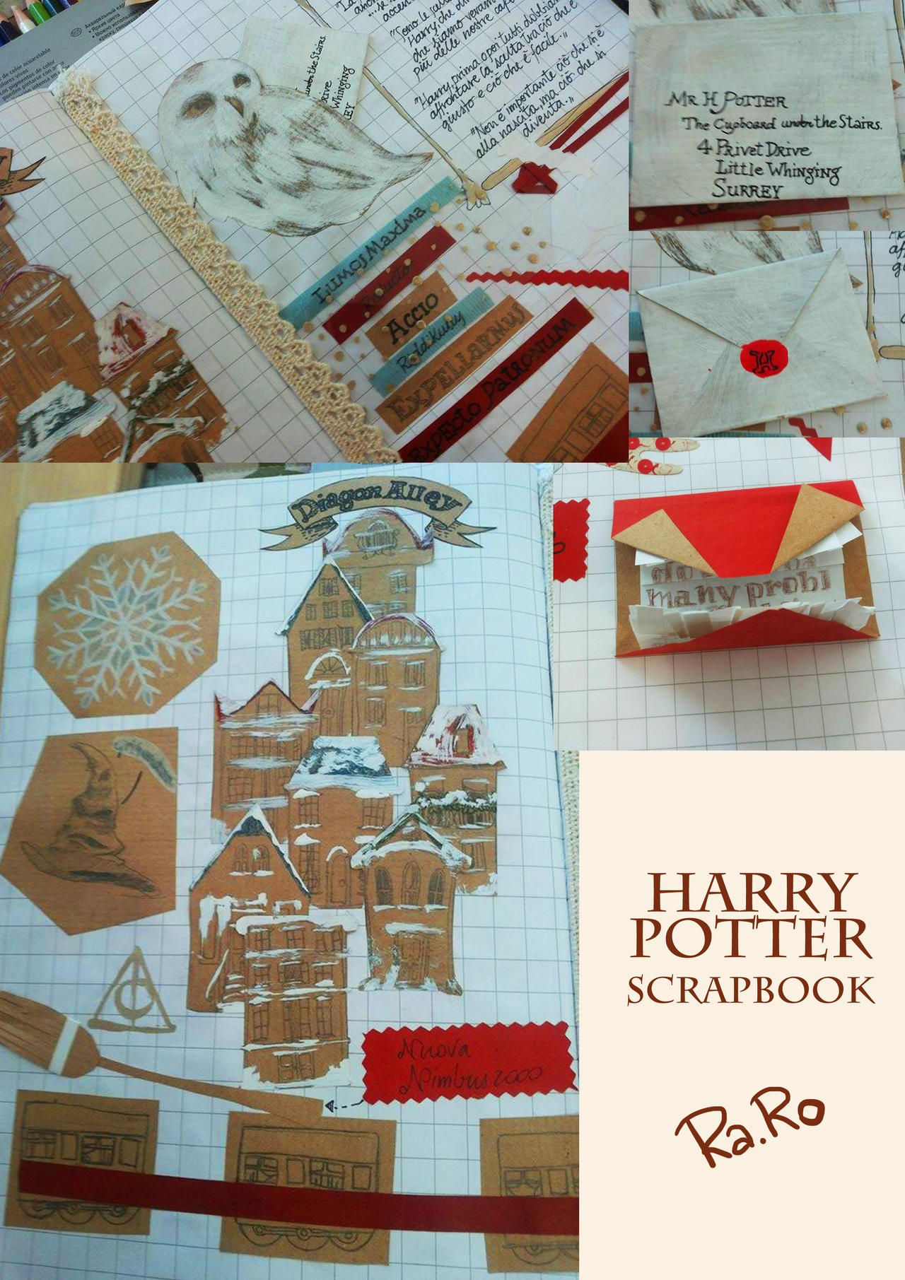 Harry Potter Scrapbook Page – Scrap Booking