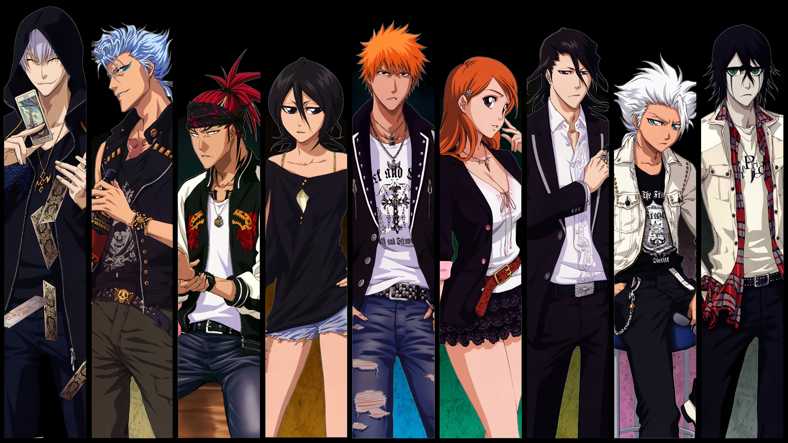  Bleach  Cast Modern Style  Inverted by Kaz Kirigiri on 