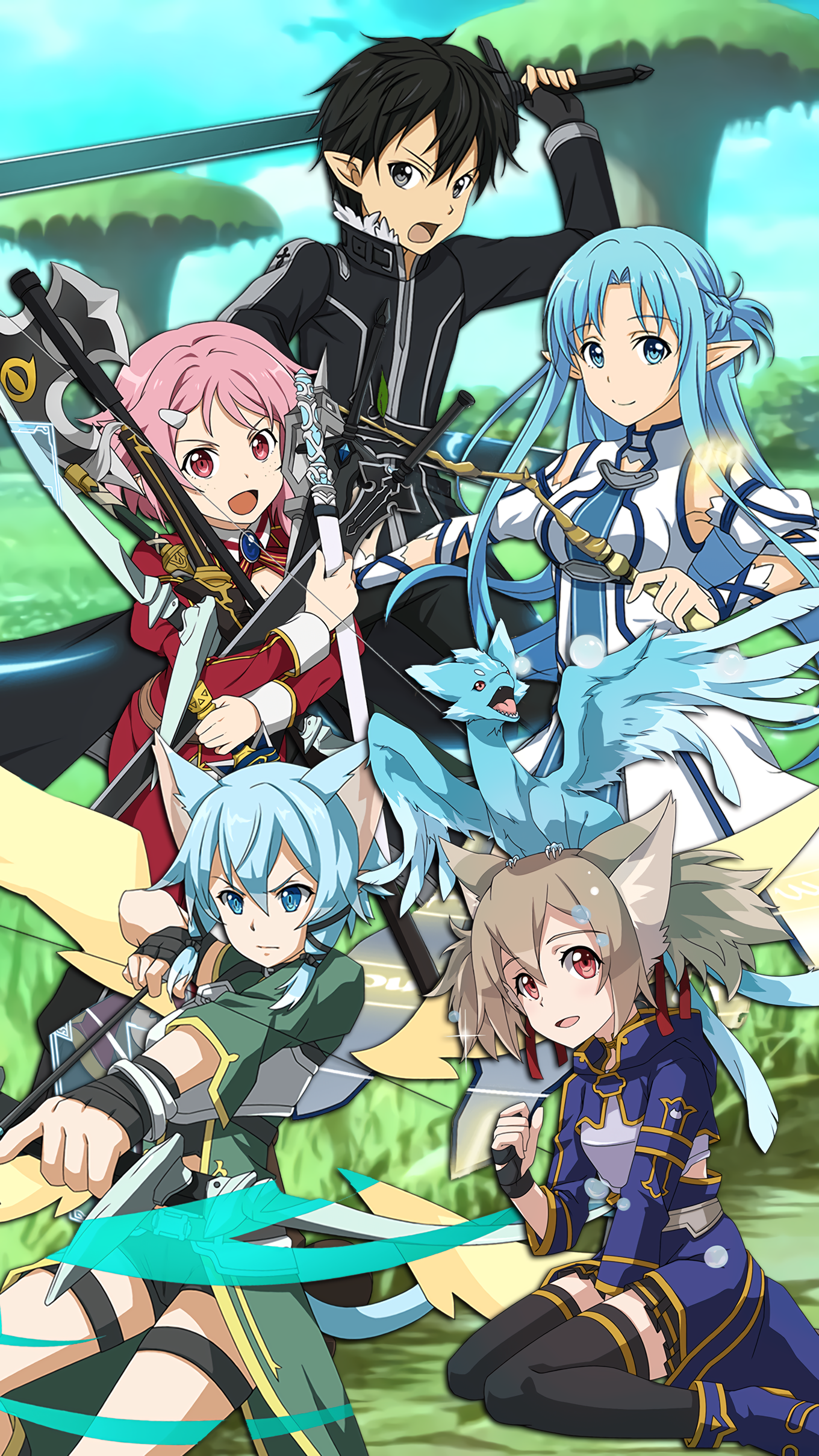 Alfheim Banner Mobile Wallpaper Sao Md By Kaz Kirigiri On Deviantart Alfheim Banner Mobile Wallpaper Sao Md By Kaz Kirigiri On Deviantart