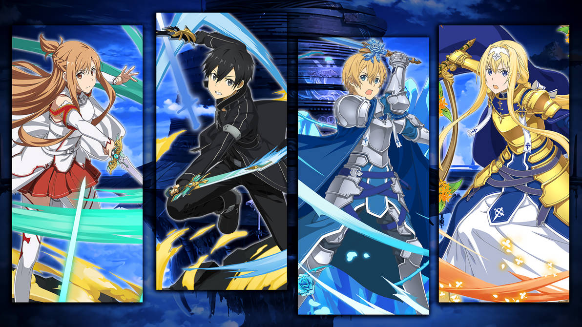 banner defrag memory crossover anime sword sao gacha channel alicization kaz kirigiri