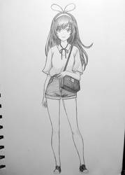 Kizuna AI - Notebook Sketches