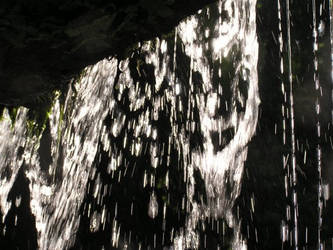 Underneath the Waterfall