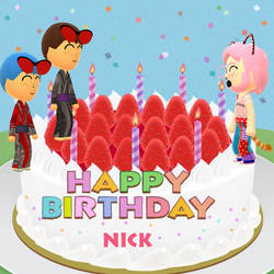 Happy Nyappy Birthday, Nick!