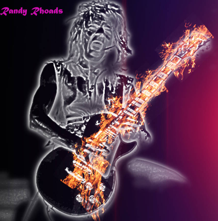 Pink Randy Rhodes Randy Rhoads Wallpaper 2 by Mick81 on DeviantArt