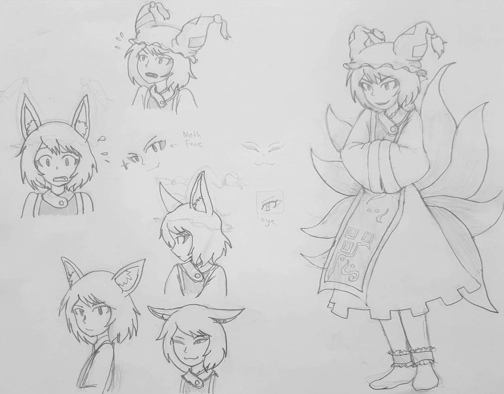 Ran Sketch by GiantCaveMushroom on DeviantArt