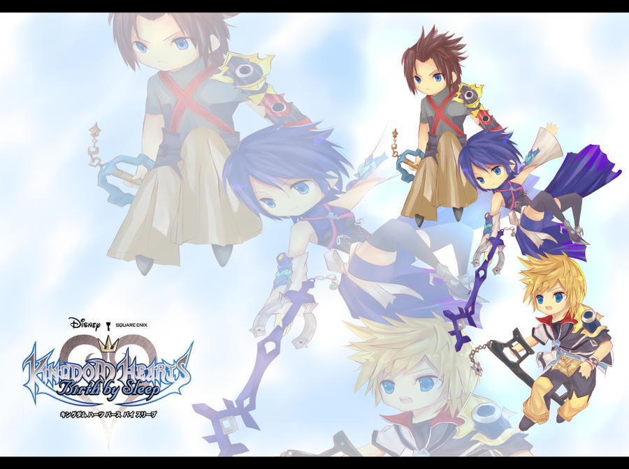KH BBS Chibify Wallpaper by XeroBJD on DeviantArt
