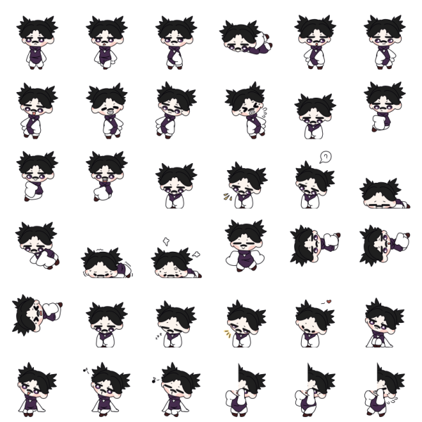 Shimeji Rjevil Choso shimeji (Jujutsu Kaisen shimeji) by ShimejiMascot on DeviantArt