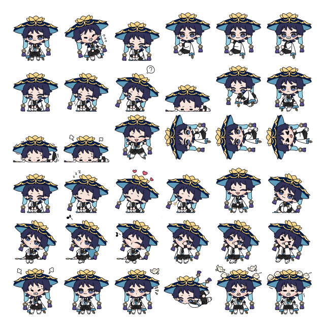 Shimeji Rjevil Wanderer shimeji by ShimejiMascot on DeviantArt