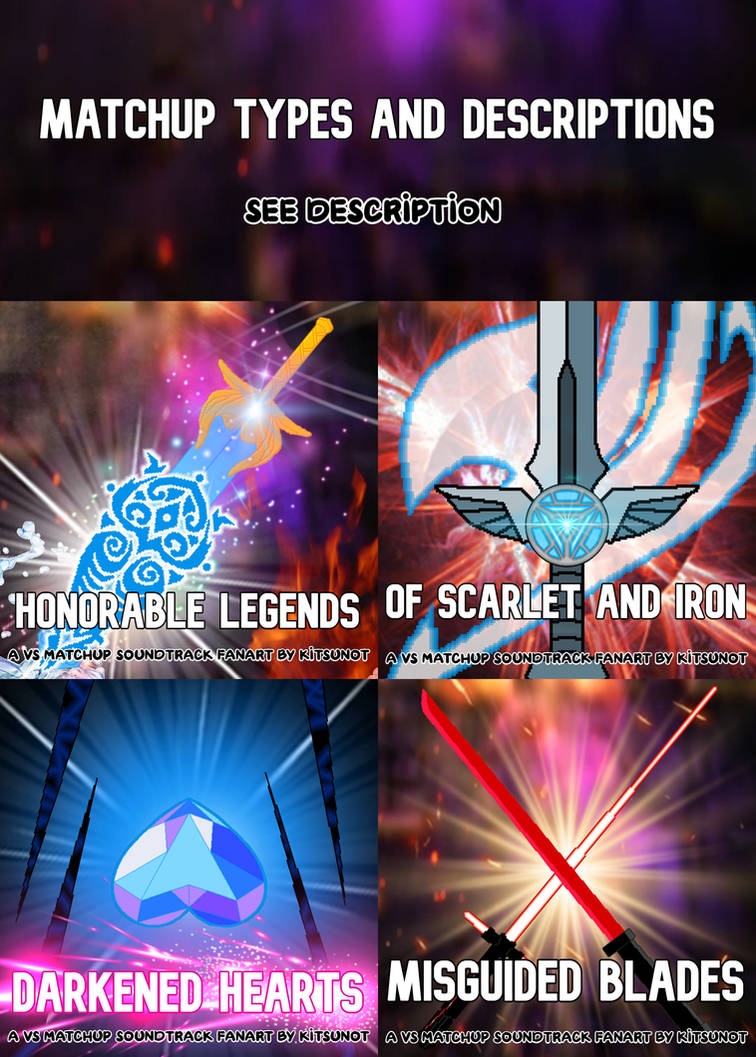 Matchup Types and Descriptions (And some examples) by Kitsunot on ...