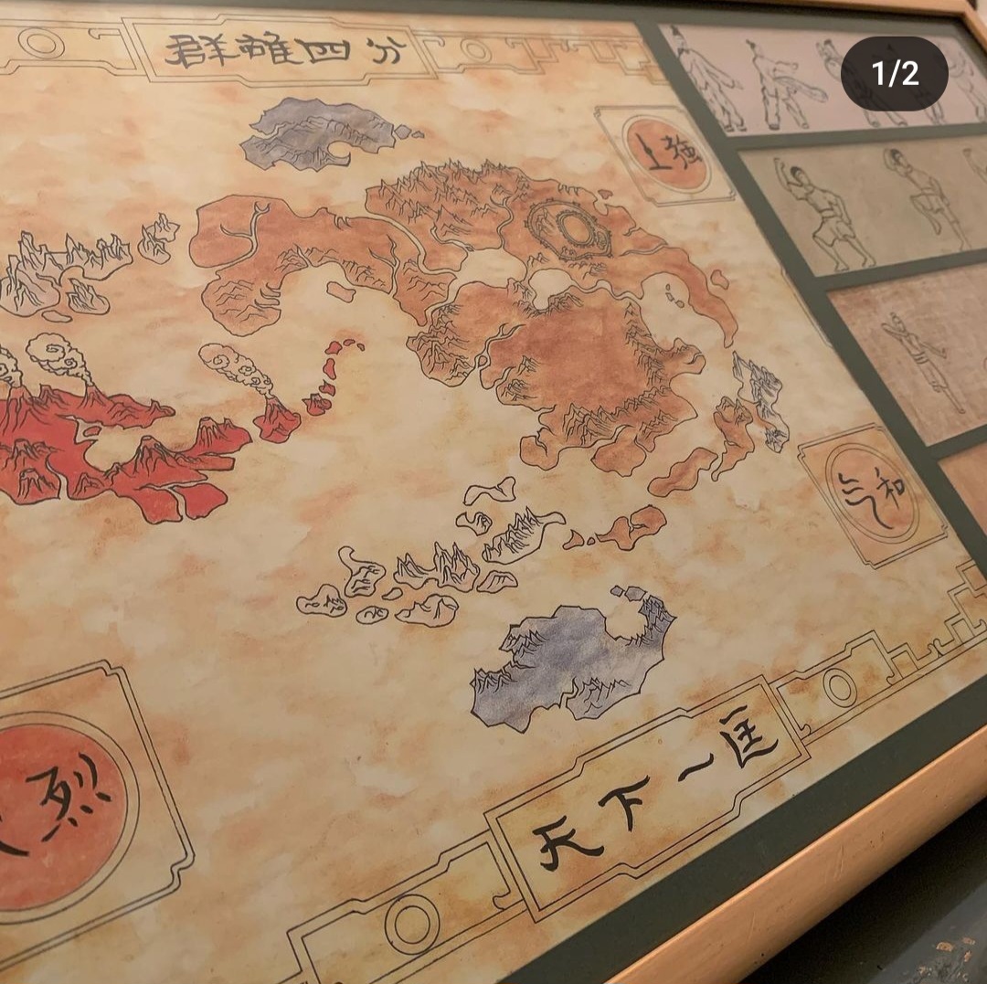 Avatar Map. Simple Avatar map sample by 1sonofadam on DeviantArt