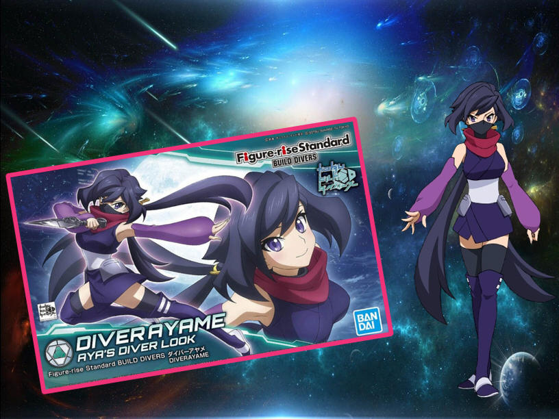 Unboxing figure rise standtard Diver ayame by sibred on DeviantArt