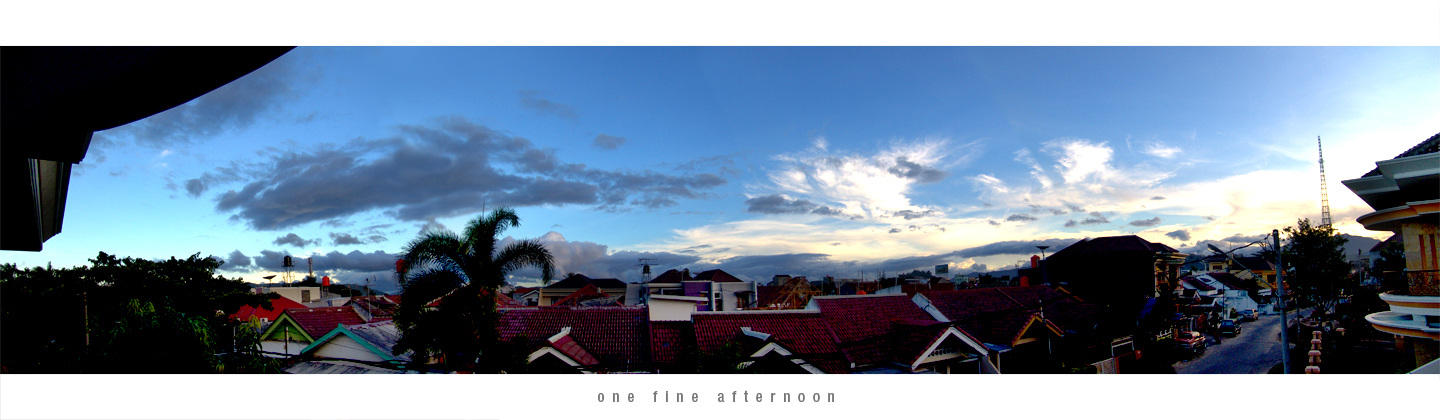 one fine afternoon