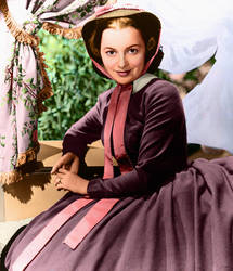 Olivia de Havilland (1916-) in Gone with the Wind