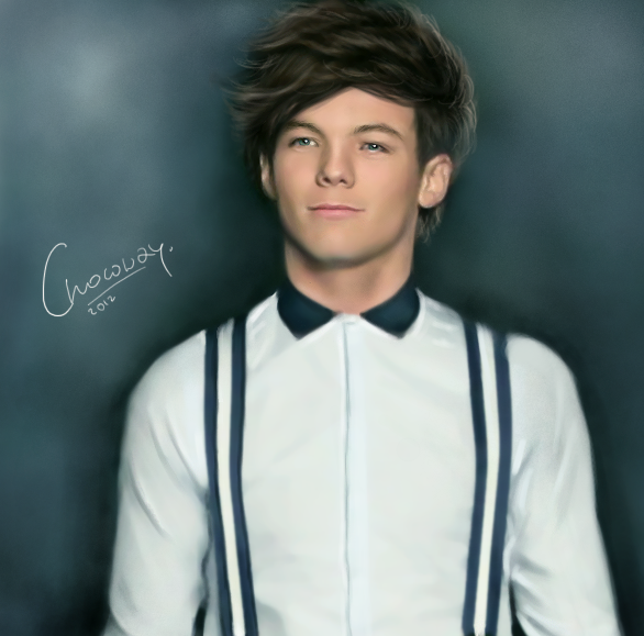 Louis Tomlinson. 1D project. by ChocoWay