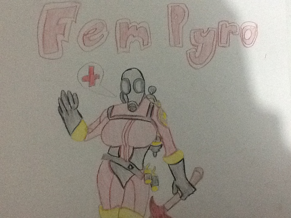 Fe Pyro Fem pyro by CartoonCraz on DeviantArt