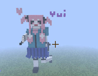Made Yui In Minecraft