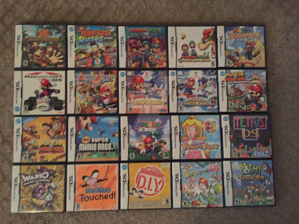 Updated Mario Game Collection-DS (COMPLETE) by IamTSman on DeviantArt