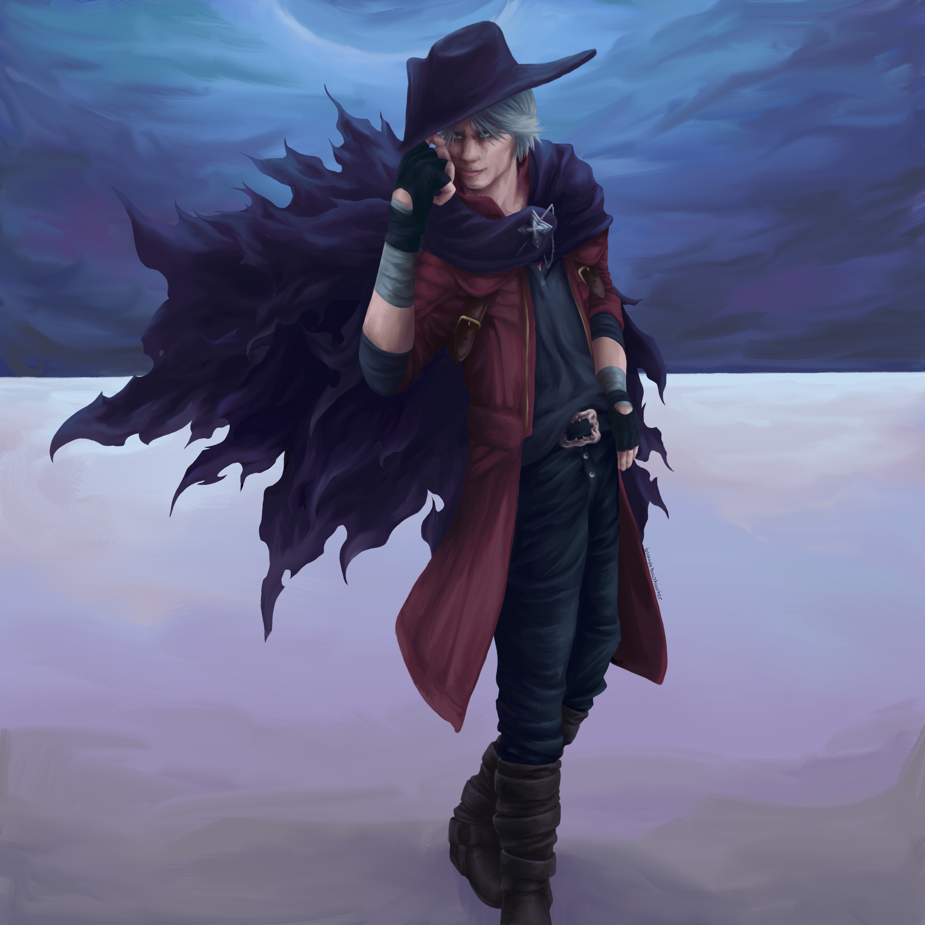 Devil May Cry 5 - Dante with Faust hat by Just-Kisek on DeviantArt