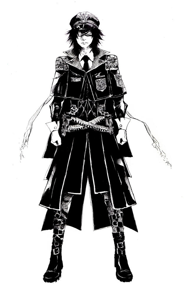 Rayner uniform design by jounetsunoakai on DeviantArt